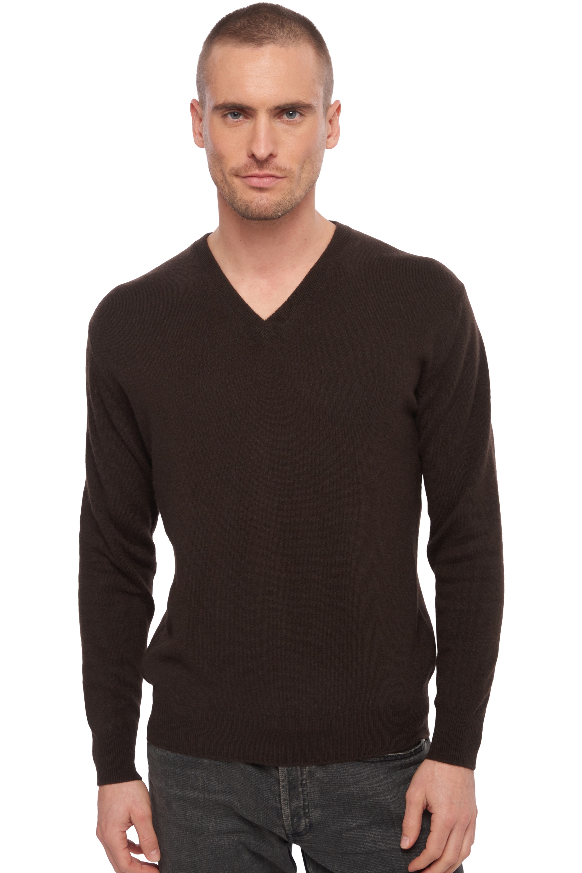 Cachemire pull homme les intemporels hippolyte capuccino 2xl