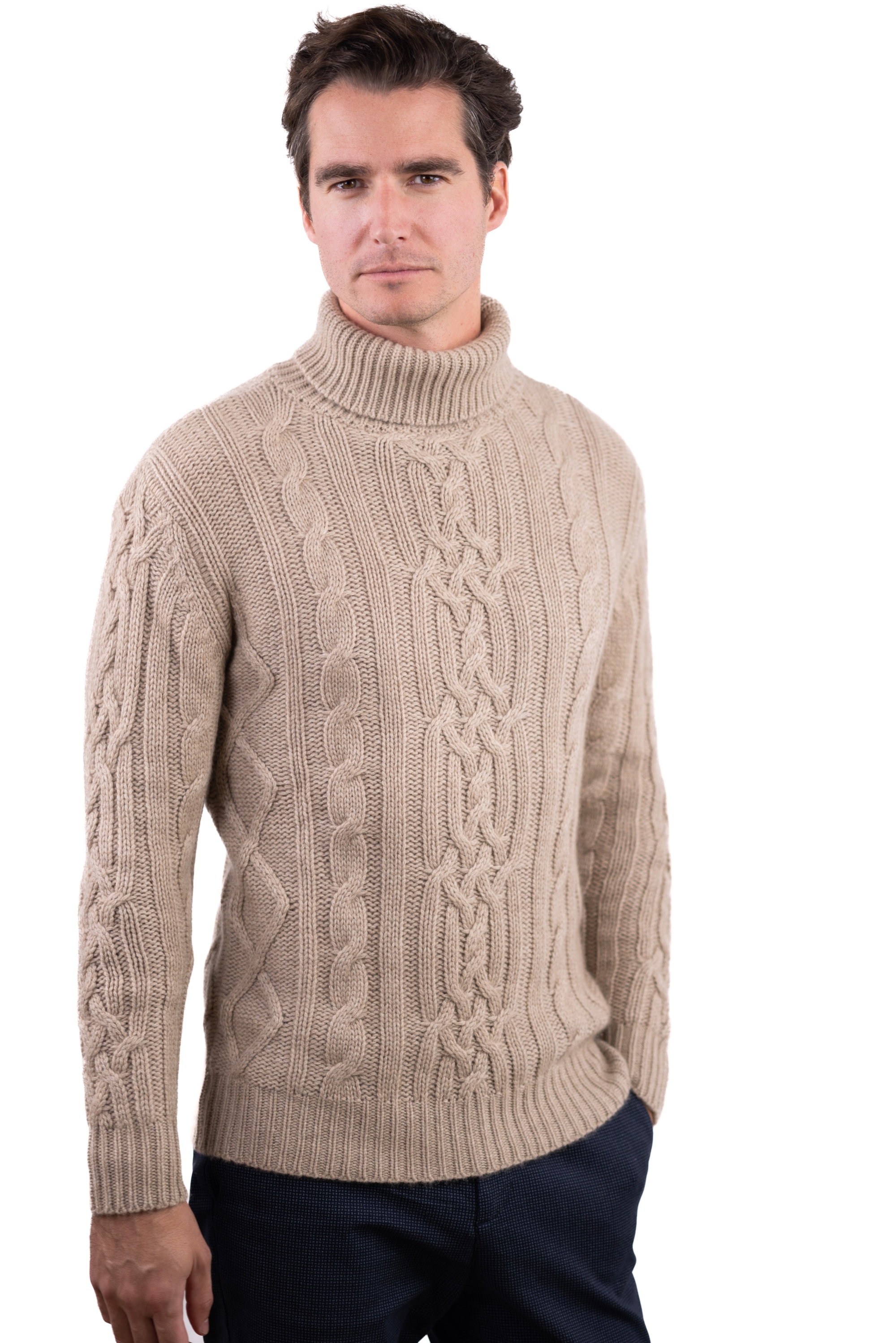 Cachemire pull homme platon natural stone m