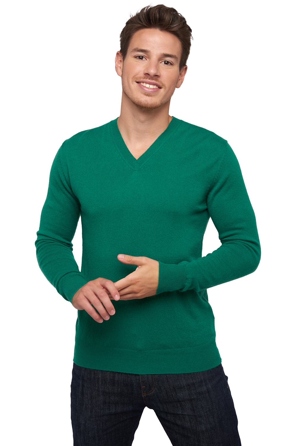 Cachemire pull homme tor first green grass l