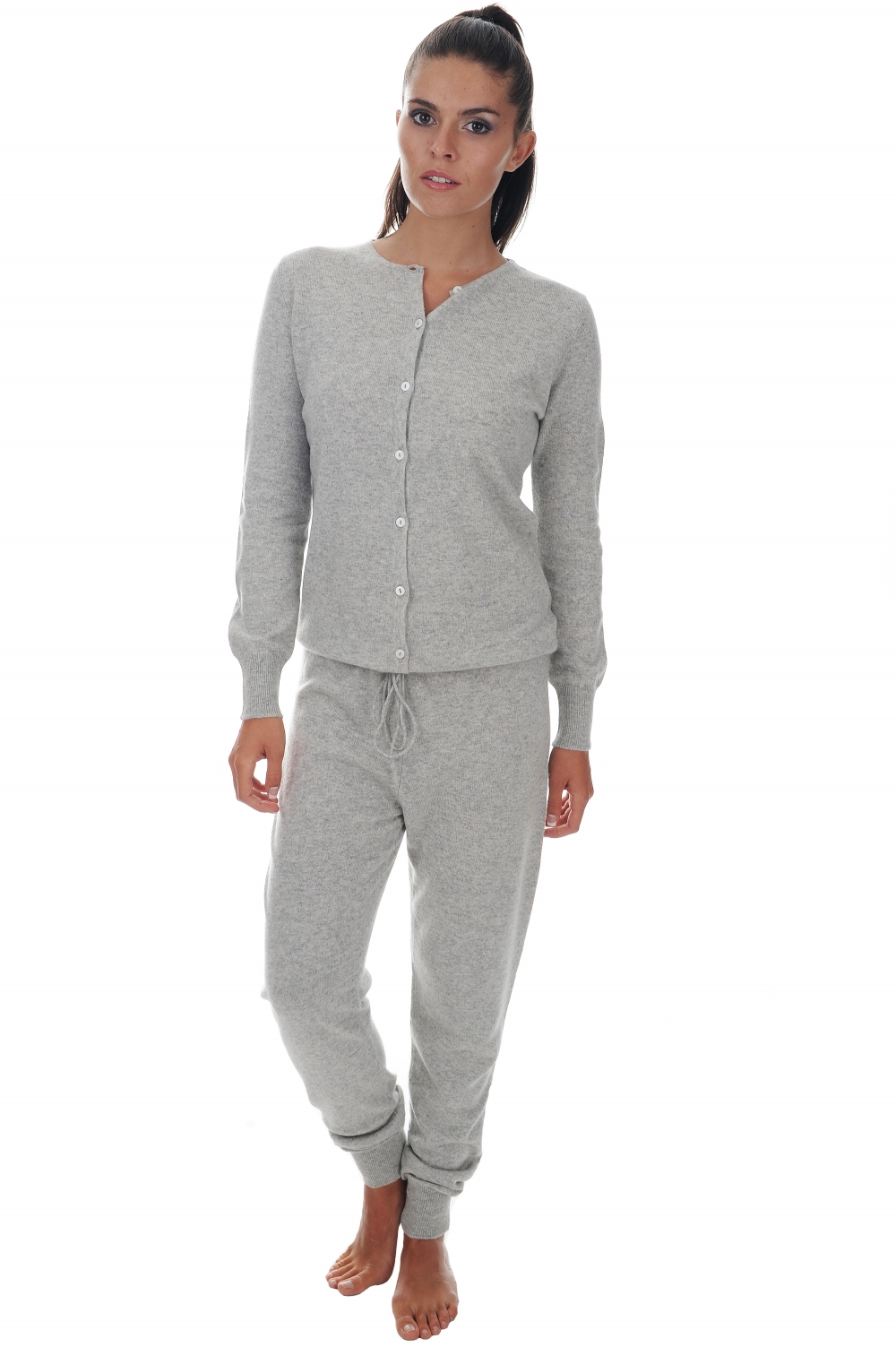Cachemire pyjama femme plume flanelle chine t1