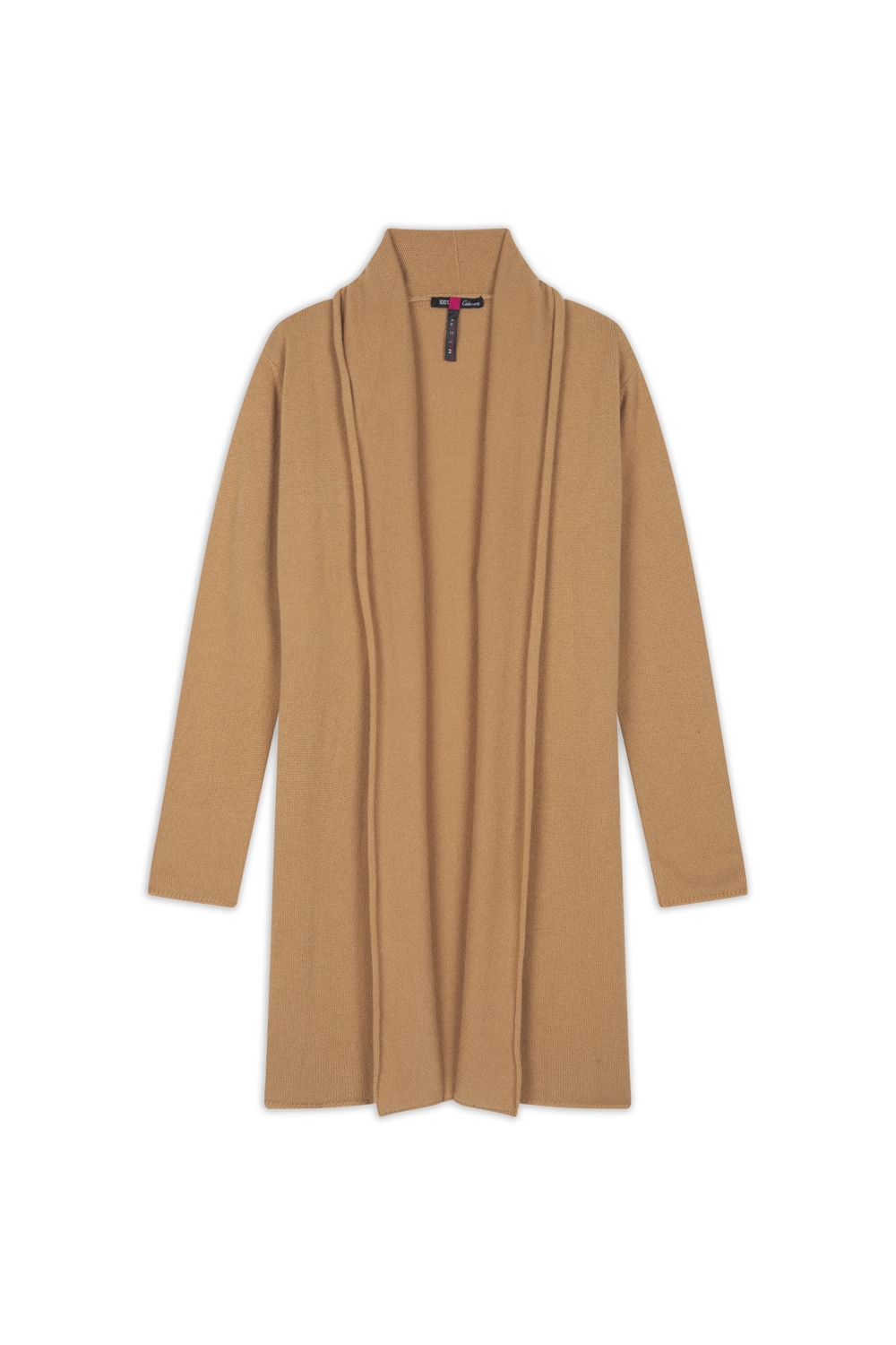 Cachemire robe manteau femme perla camel 2xl