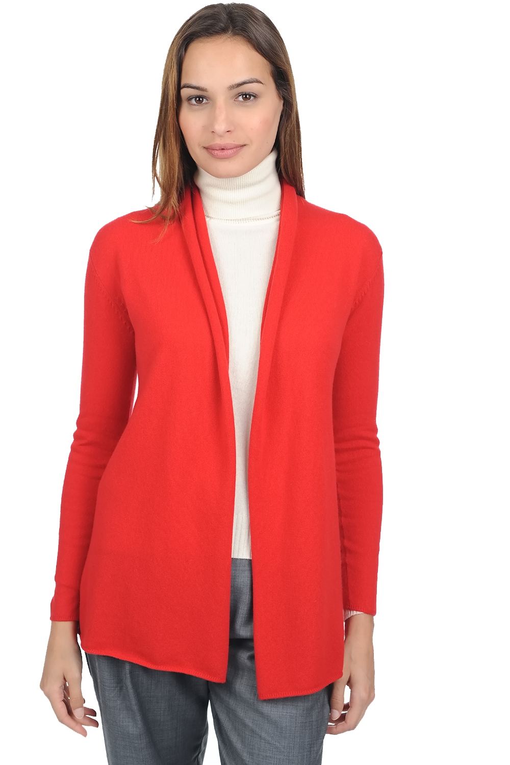 Cachemire robe manteau femme pucci premium rouge s