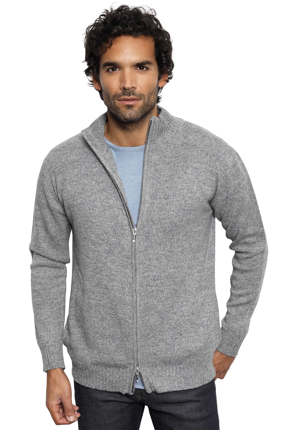 Chameau pull homme zip capuche clyde pierre s