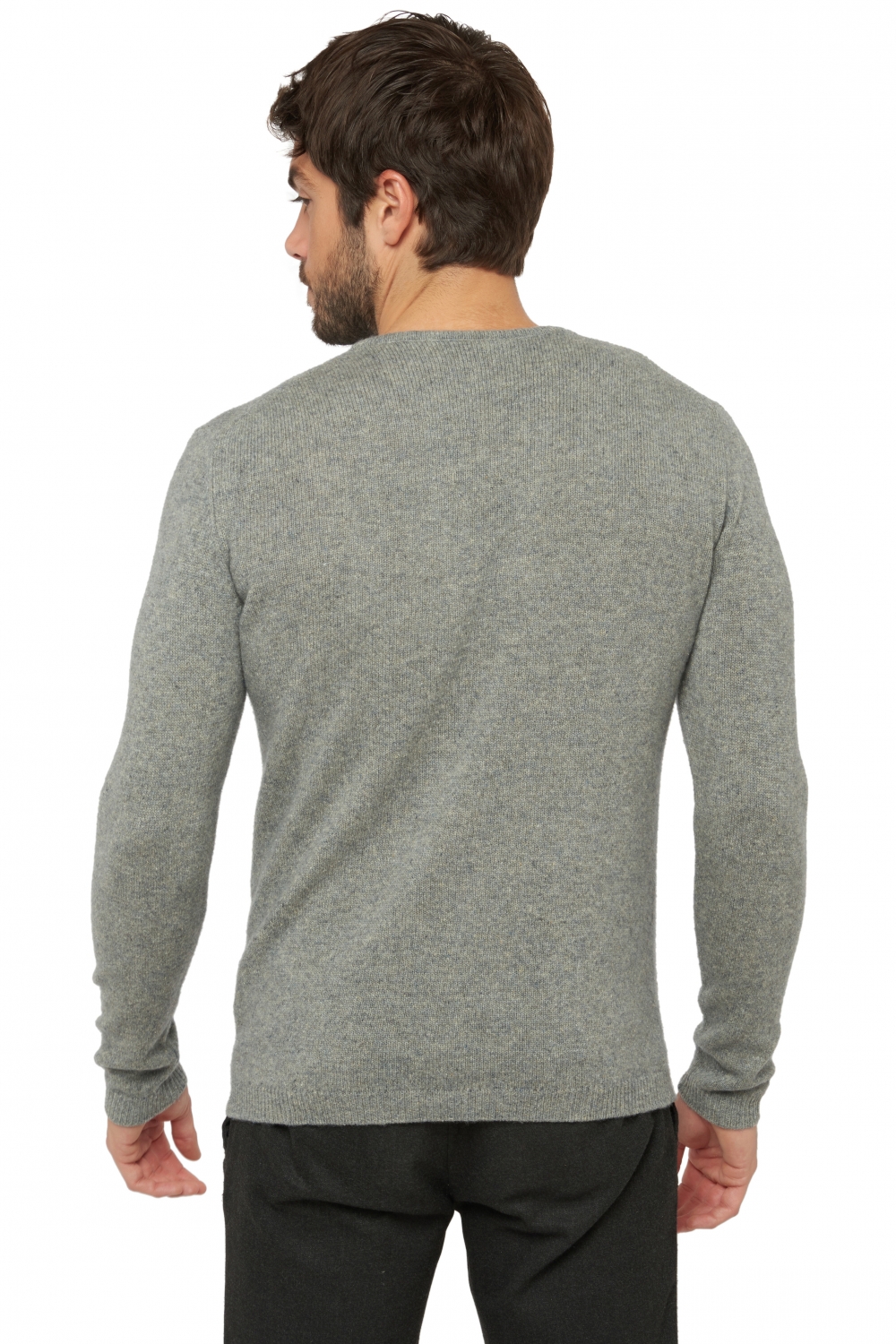 Yak pull homme col rond aram silver m